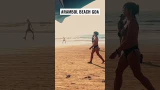 Arambol beach goa !! #arambol #arambolbeach #beach #beachlife #goa #goabeach #russian #trip