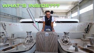 INSIDE THE ANCHOR LOCKER OF A SUPERYACHT (Captain's Vlog 132)