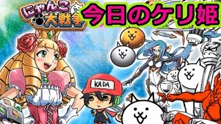 【アプリ実況】今日のケリ姫 （2016/02/19）にゃんこ大戦争コラボ！【KADA】