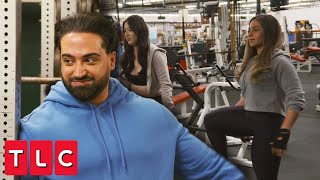 Emily and Shekeb's Brutally Awkward Workout with Yussra | I Love a Mama's Boy