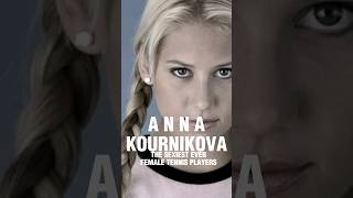 Anna Kournikova The Sexiest Ever Female Tennis Players#shorts