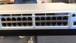 Cisco Catalyst 3850 Unboxing