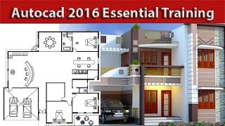 Array Command Autocad 2016 Essential Training tutorial 12