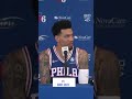 'Hey Danny, you suck!' - Joel Embiid interrupts Danny Green at NBA Media Day 😭 | #Shorts