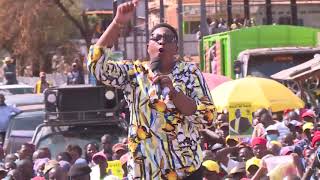 AISHA JUMWA BREATHES FIRE IN FRONT OF DP RUTO!! CALLS RAILA TAPELI \u0026 A POLITICAL CONMAN!!