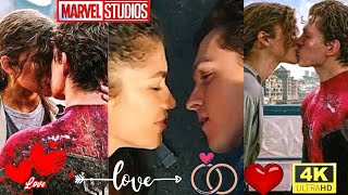 Peter Parker And MJ Best Moments | Spider-Man: No Way Home | Kissing Scenes | Tom Holland , Zendaya