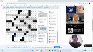 Washington Post Crossword: 4-3-23