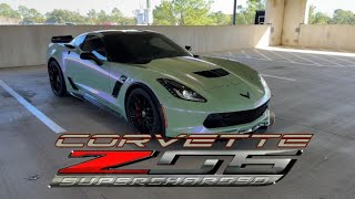 Corvette C7 Z06 DAY/NIGHT TIME PULLS (**170 MPH**)