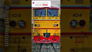 ขอ4214มาจัดให้ #train #รถไฟไทย #shortvideo #อย่าลืมกดsubscribeให้ผมด้วยน๊า