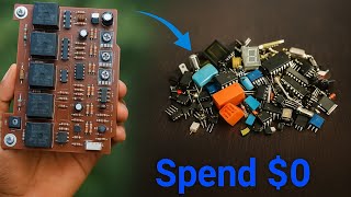 How to get free electronic components from scrap PCB