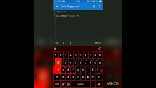 Run linux commands using python.