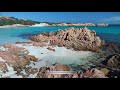 the pink beach of budelli island sardinia italy