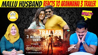 Aranmanai 3 Trailer Reaction | Arya | Raashi Khanna | Sundar C | C. Sathya | Tamil Kerala | Fazvlog