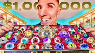 MY $1,000,000 EYEBALL COLLECTION (full tour)