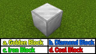 Color blind test in minecraft