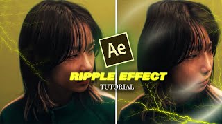 Ripple Effect in After Effects | Water Bubble Effect |Tutorial