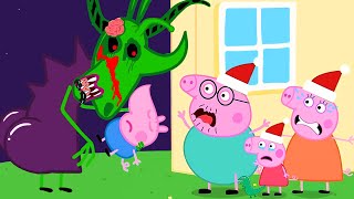 Zombie Apocalypse, Zombie Invasion at Pig House | Peppa Pig Animation