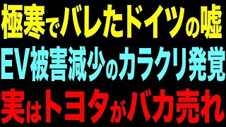 【極寒で判明したドイツの嘘】EV被害が減少した理由…トヨタハイブリッドが大爆売れ【総集編】