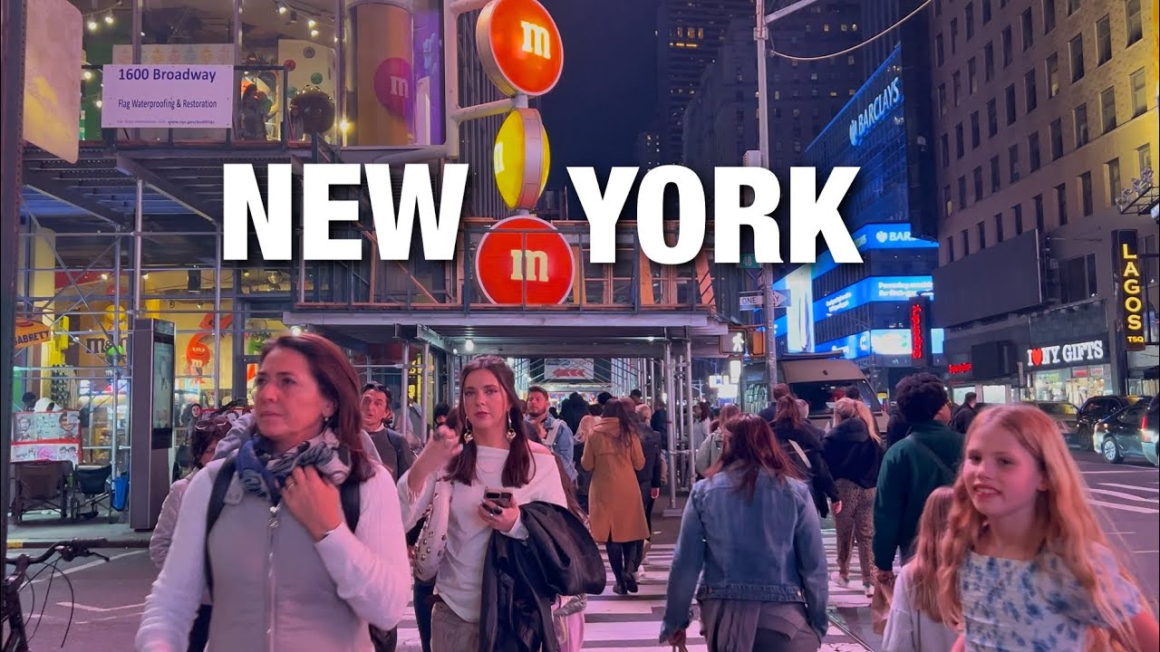 New York City Live Manhattan On Friday Evening April 18 2025 Youtube