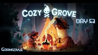 Cozy Grove - Day 53 - Farmer Bear throwback, Postal Bear COMPLETED, Mayor Bear close to finish?