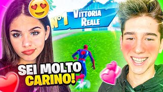 HO *RIMORCHIATO* la MIA EX COMPAGNA delle MEDIE su FORTNITE!!😱 *ASSURDO*