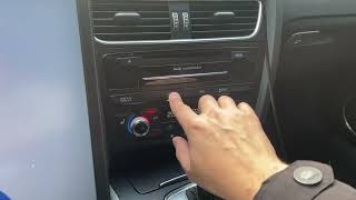 How to activate/enable Audi A4, A6, A7, A8, S-models start/stop memory function