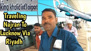 Traveling Najran to Lucknow With Flynas ✈️ BhimGuptaUp56 | Saudi To India Flights