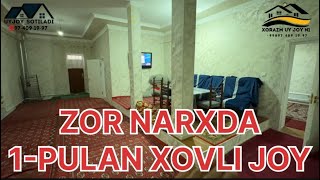 Urganch sputnikda zebira dukon yonida 1qavatli xovli joy 450M2 sotiladi narxi 650mln som galishiladi