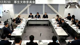 和泉市議会　令和元年12月2日　厚生文教委員会