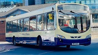 Hulleys Of Baslow Bus Number 8 X Andrews On 257 From Sheffield To Bakewell