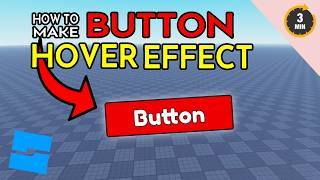 Make a UI Button Hover Effect in ONLY 3 MINUTES!🔥 | Roblox Studio Tutorial