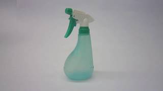 Special Translucent Green PP Spray Bottle 360ml