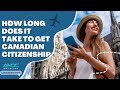 How Long Does It Take To Get Canadian Citizenship | Canadian Migration