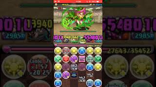 【パズドラ】８月のクエストダンジョンチャレンジLv8【固定チーム】