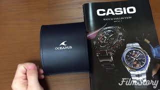 カシオのオシアナス OCW-S5000Dを買って来ました...江戸切子がもう素敵すぎます!!の巻。