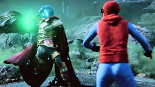 Spider-man vs Mysterio illusion - Spider-man Far From Home [4K 60FPS]