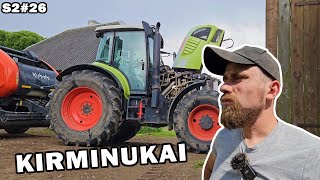 ukis.zemaitija/s2#26 kirmėlės, claas klaidų magnatas, kubota lenta lauk!!!