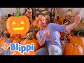 Blippi Explores A Pumpkin Patch! | Halloween Videos for Kids | Educational Videos for Toddlers