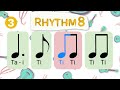 intermediate rhythm reading level 1 dotted quarter notes eighth notes and quarter notes