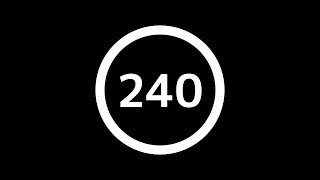 240 seconds timer