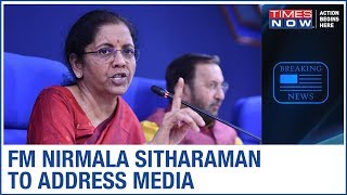 FM Nirmala Sitharaman to address media; Govt mulls 4-part stimulus package