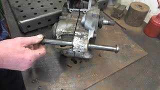 SNNC 560 P1  2 Stroke Crankcase Repair (the worst one yet)