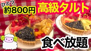 【デリス】高級タルト食べ放題！本当にお得なのか検証★【スイーツ食べ放題】Delices（デリス）銀座店【東京】