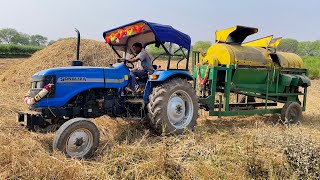 Surjeet thresher machine in Nepal | in a short time, the paddy will ready | Sonalika Tractor