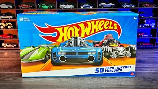 Unboxing Hot Wheels 50 Pack - Bugatti,Lamborghini,Mclaren,Ford,Tesla
