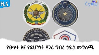 የፀጥታ እና የደህንነት የጋራ ግብረ ኃይል መግለጫ  Etv | Ethiopia | News