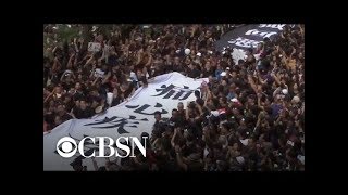 China's state media spreads false information about Hong Kong protests
