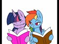 Twilight Sparkle X Rainbow Dash Meme Animation Kiss!! Love (FlipaClip a CapCut)