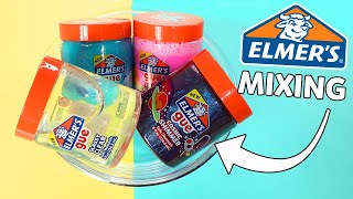 MIXING All Of My ELMERS SLIME GUE!!! Elmer’s Slime Smoothie!