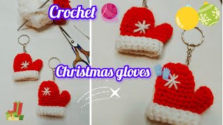 how to Crochet gloves for Christmas ⛄ gift ideas  beginners friendly